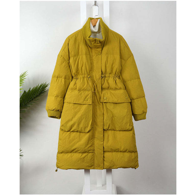 Cotton Thickened Long Parkas Coat for Women-Soco Hoodie