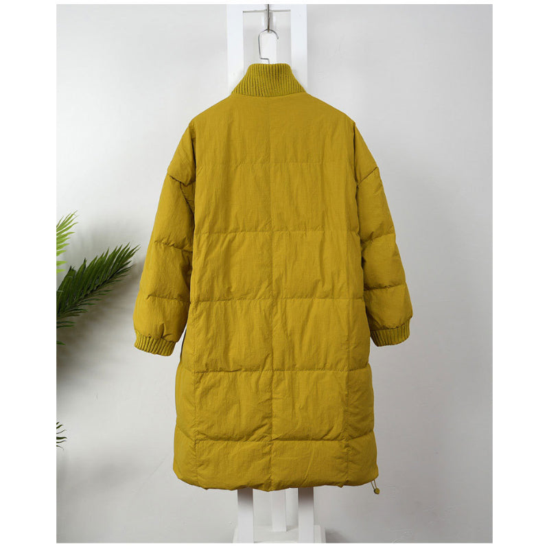 Cotton Thickened Long Parkas Coat for Women-Soco Hoodie