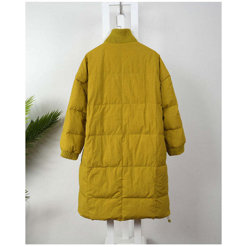 Cotton Thickened Long Parkas Coat for Women-Soco Hoodie