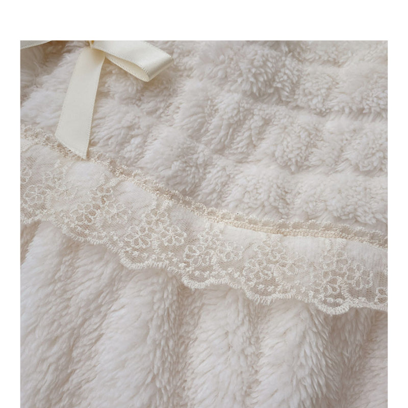 Korean Lace Long Pajama Set For Women-Soco Hoodie