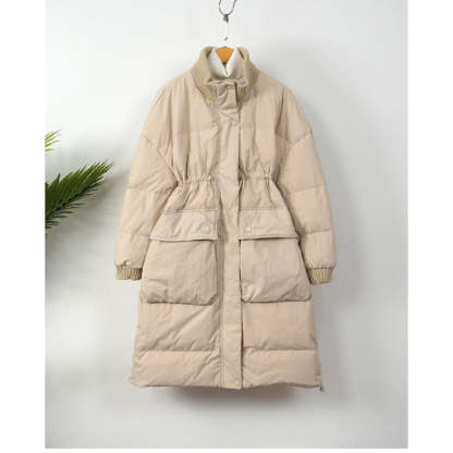 Cotton Thickened Long Parkas Coat for Women-Soco Hoodie