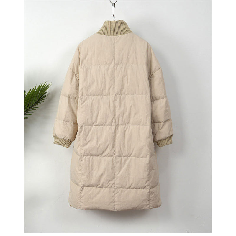 Cotton Thickened Long Parkas Coat for Women-Soco Hoodie
