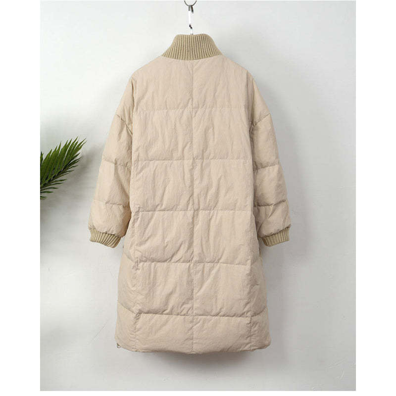 Cotton Thickened Long Parkas Coat for Women-Soco Hoodie