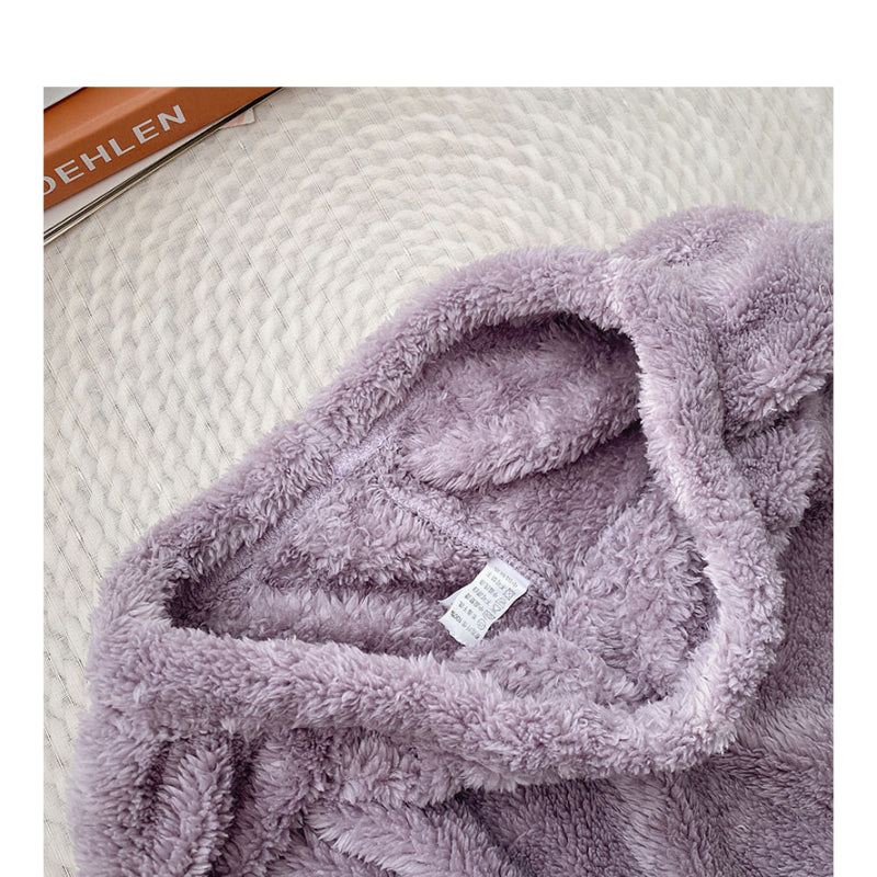 Korean Lace Long Pajama Set For Women-Soco Hoodie