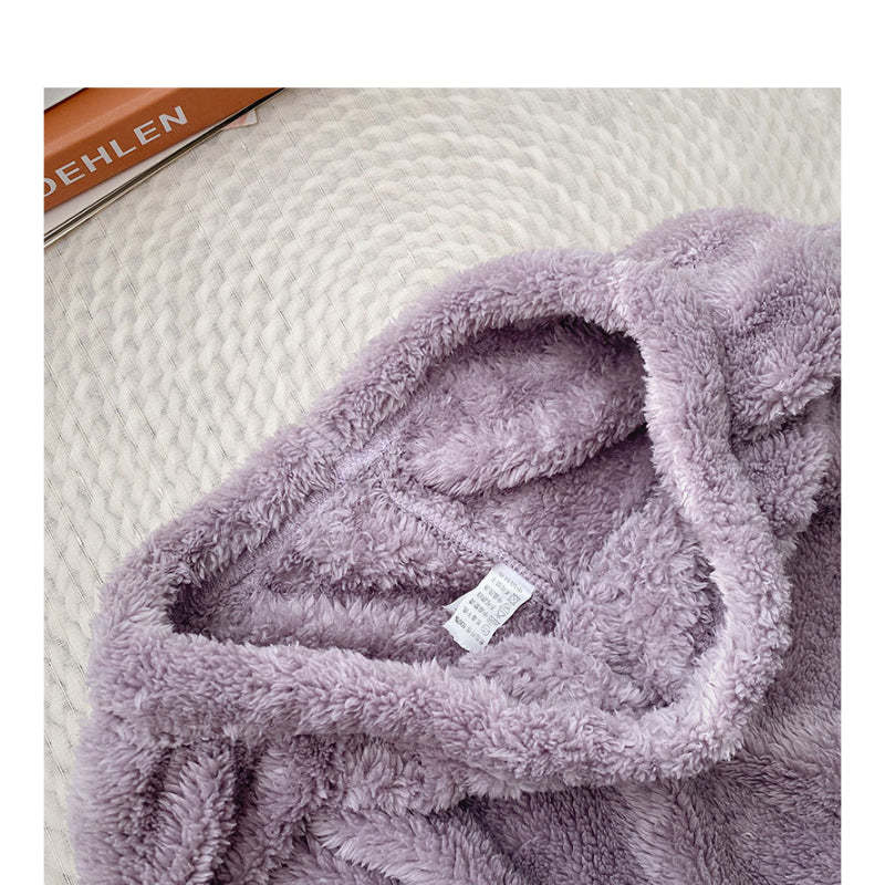 Korean Lace Long Pajama Set For Women-Soco Hoodie