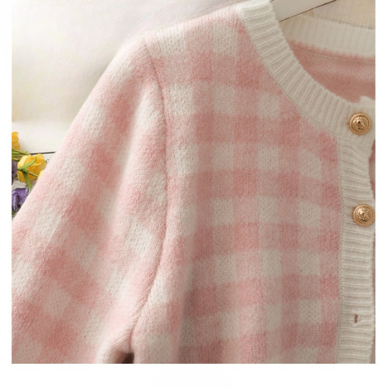 3 Piece Women's Long Sleeved Skirt Set-Soco Hoodie