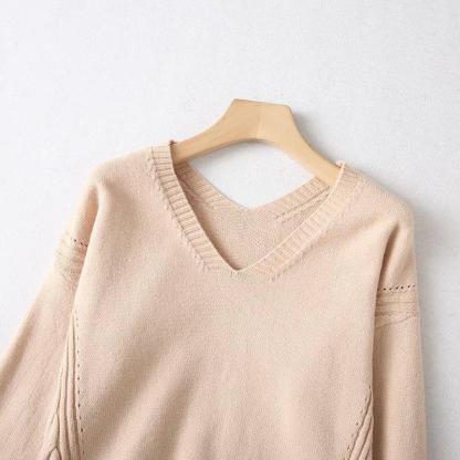 Winter Twist Knitted Wide Leg Pant Sets-Soco Hoodie