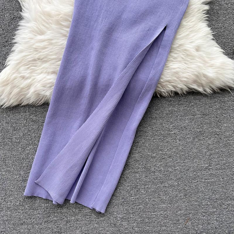 French Retro Knitted Skirts Cap-Soco Hoodie