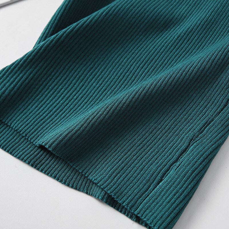 Women Halter Vest Simple Knitted Camisole-Soco Hoodie