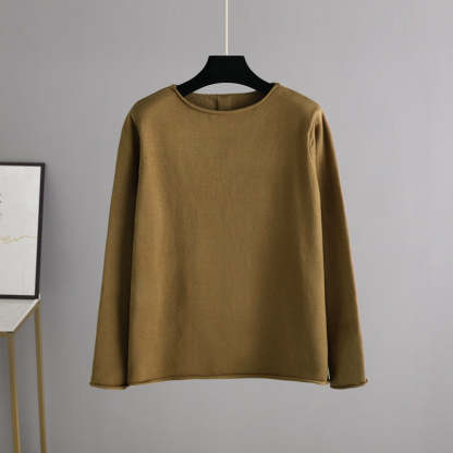 Solid Soft Knitted Wide-Leg Pants Set-Soco Hoodie