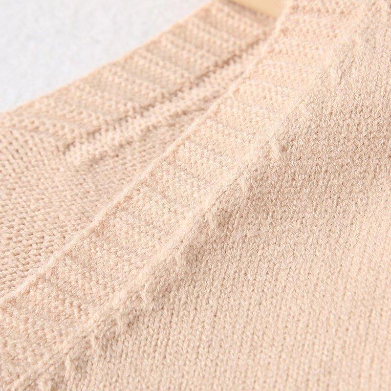 Winter Twist Knitted Wide Leg Pant Sets-Soco Hoodie