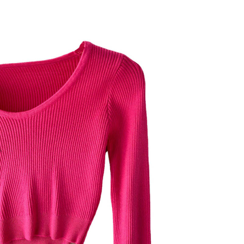 Knitted Thicken 2 Piece Long Skirt Set-Soco Hoodie