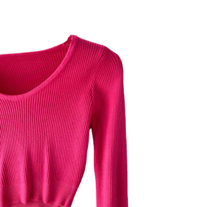 Knitted Thicken 2 Piece Long Skirt Set-Soco Hoodie