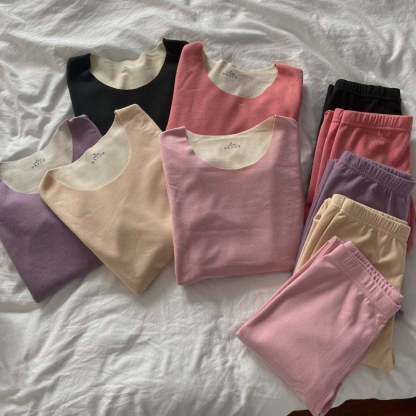 Autumn Long-Sleeved Pajamas Suit Sets For Women-Soco Hoodie