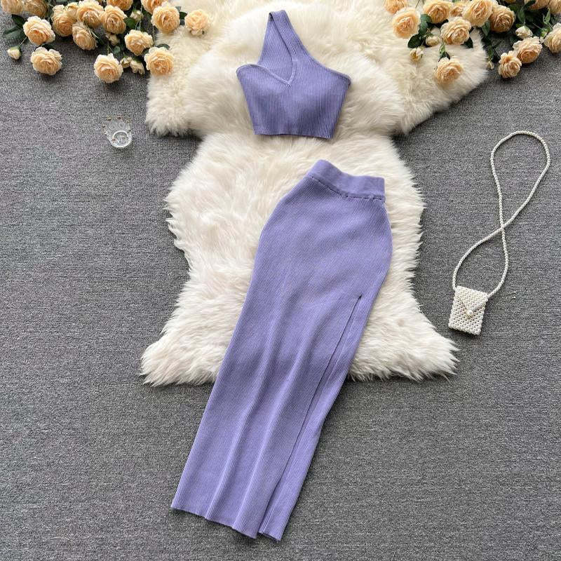 French Retro Knitted Skirts Cap-Soco Hoodie