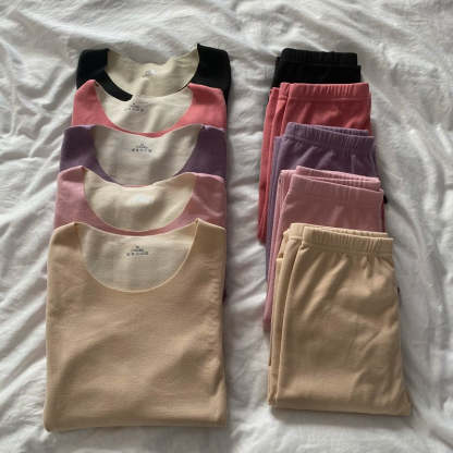 Autumn Long-Sleeved Pajamas Suit Sets For Women-Soco Hoodie