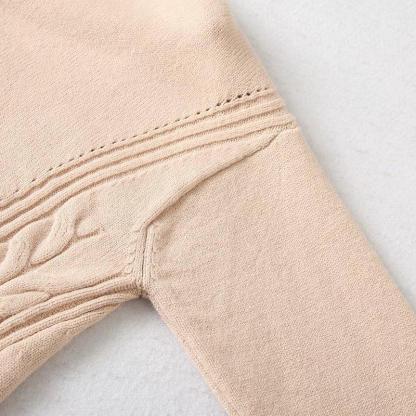 Winter Twist Knitted Wide Leg Pant Sets-Soco Hoodie