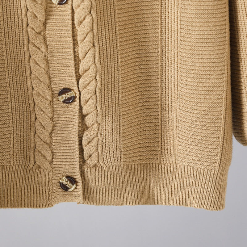 Winter Oversize Knit Two-Piece Set-Soco Hoodie