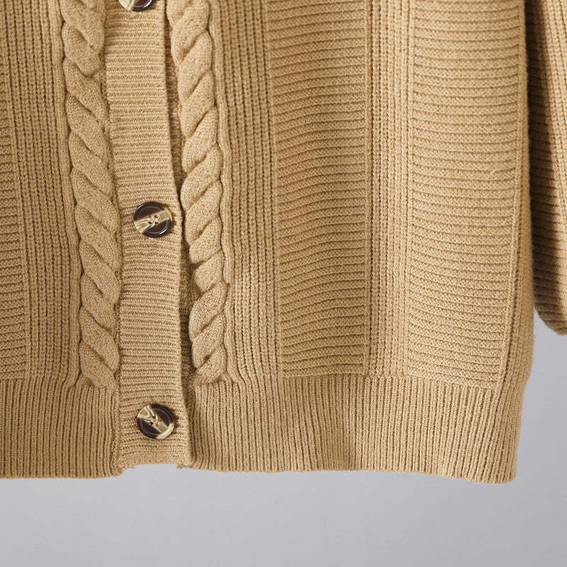 Winter Oversize Knit Two-Piece Set-Soco Hoodie