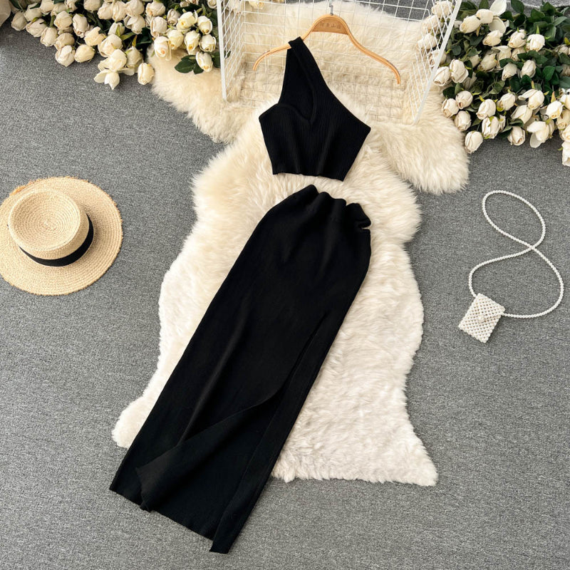 French Retro Knitted Skirts Cap-Soco Hoodie