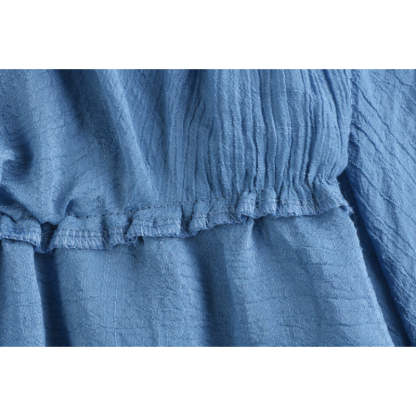 Solid Linen Fishtail Skirt For Women-Soco Hoodie