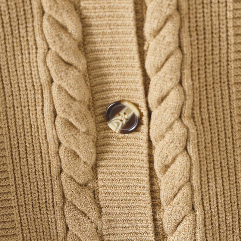 Winter Oversize Knit Two-Piece Set-Soco Hoodie