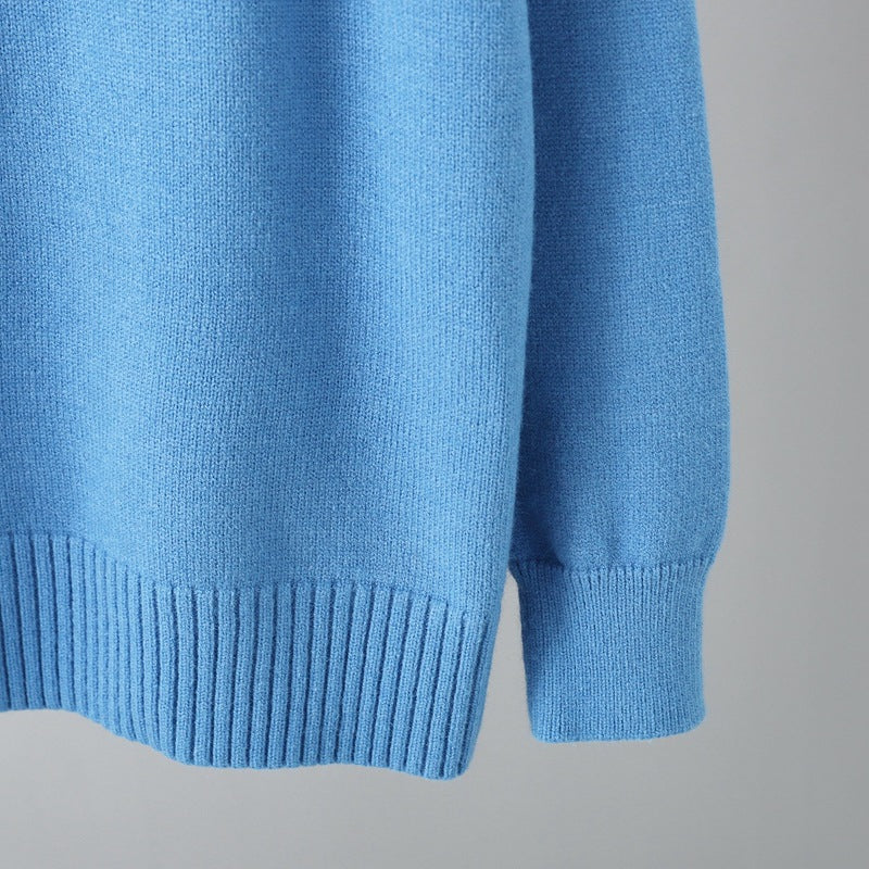 Oversized Two-Piece Knitted Thick Set-Soco Hoodie