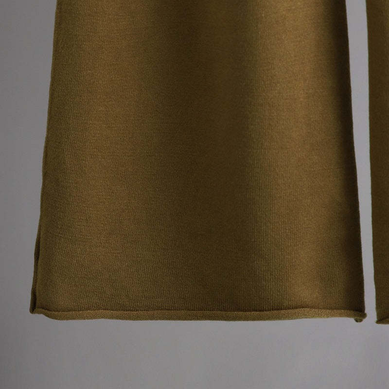 Knitted Sweater Pullover With Pants Two-Piece Set-Soco Hoodie