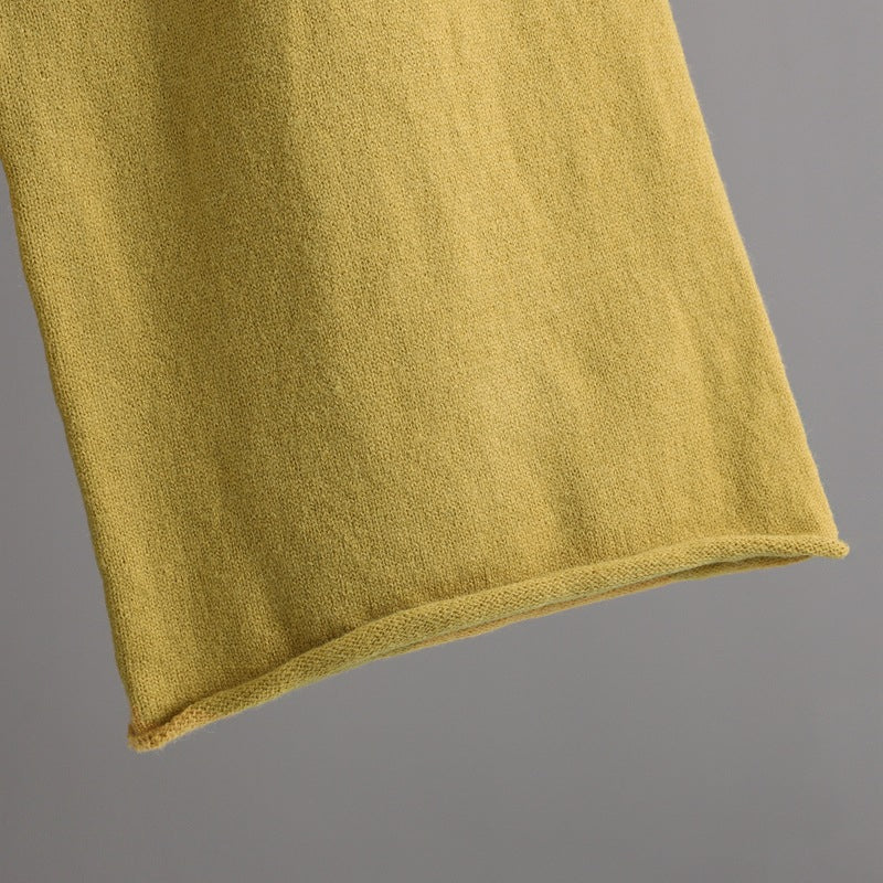 Women Knitted Collared 2 Piece Set-Soco Hoodie