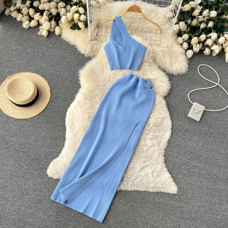 French Retro Knitted Skirts Cap-Soco Hoodie