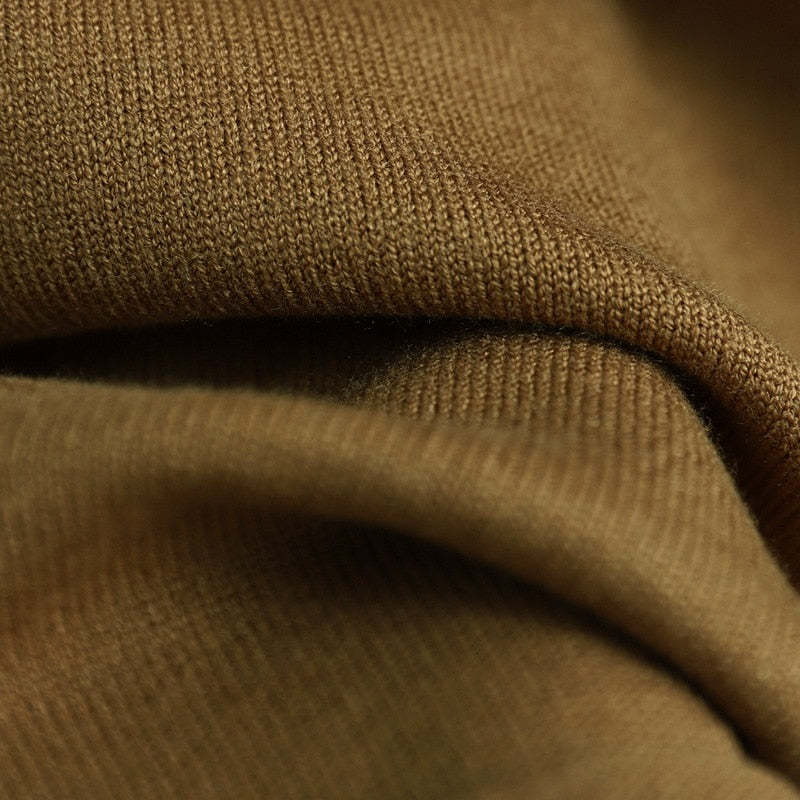 Knitted Sweater Pullover With Pants Two-Piece Set-Soco Hoodie