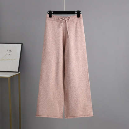 Women's Turtleneck Thickened Knitted Sweater Set-Soco Hoodie