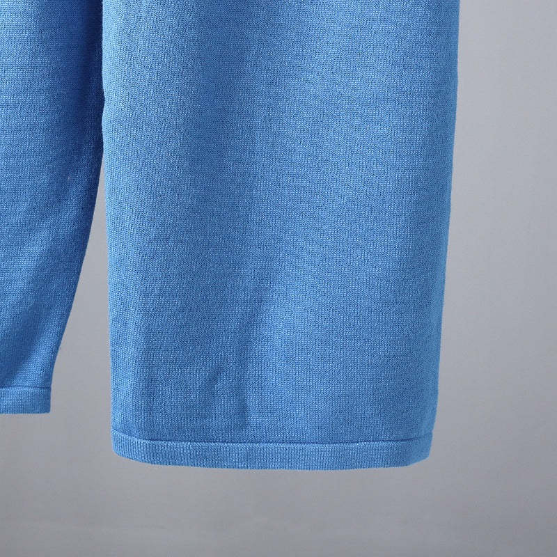 Women Turtleneck Knitted Two-Piece Sweater Set-Soco Hoodie