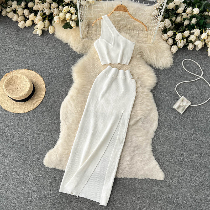 French Retro Knitted Skirts Cap-Soco Hoodie