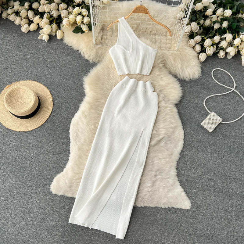 French Retro Knitted Skirts Cap-Soco Hoodie