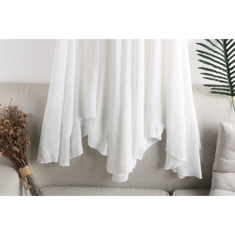 Solid Linen Fishtail Skirt For Women-Soco Hoodie