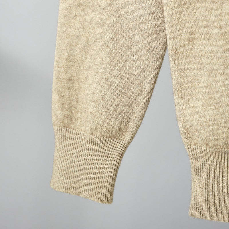 Oversized Two-Piece Knitted Thick Set-Soco Hoodie