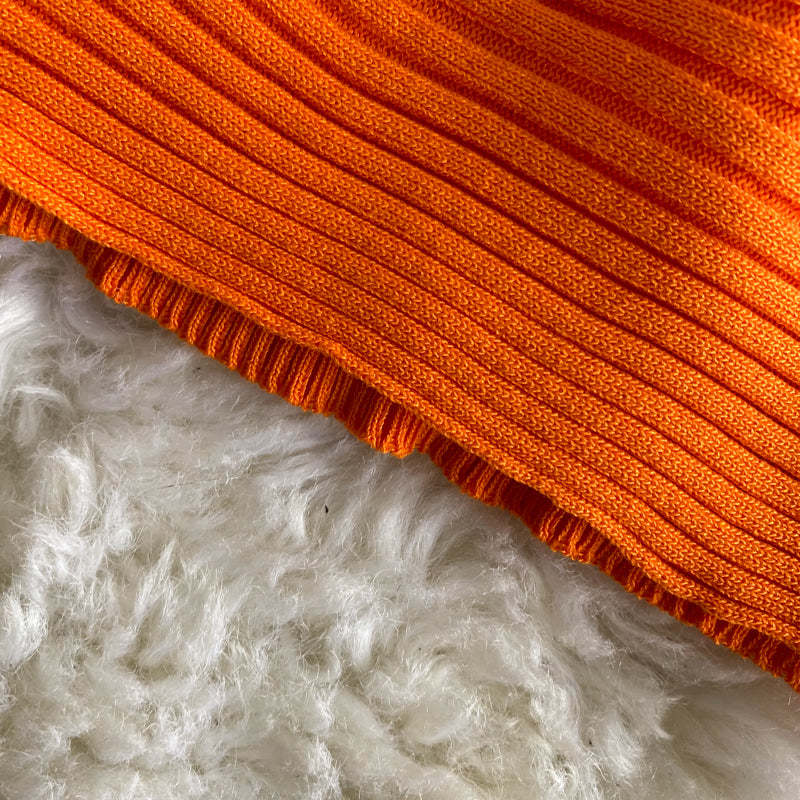 Retro Knitted Vest V-Neck Solid Camisole-Soco Hoodie