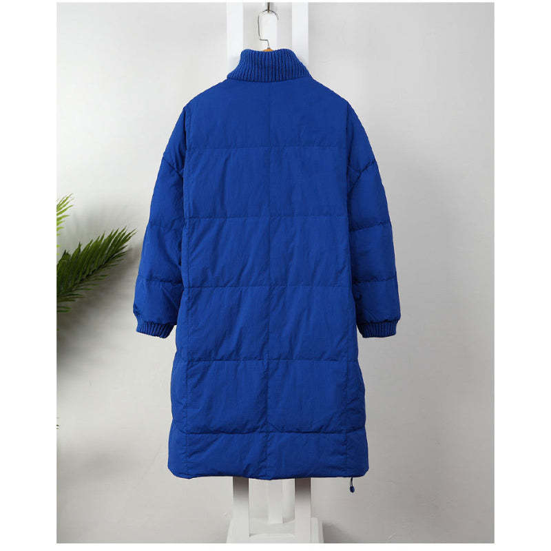 Cotton Thickened Long Parkas Coat for Women-Soco Hoodie