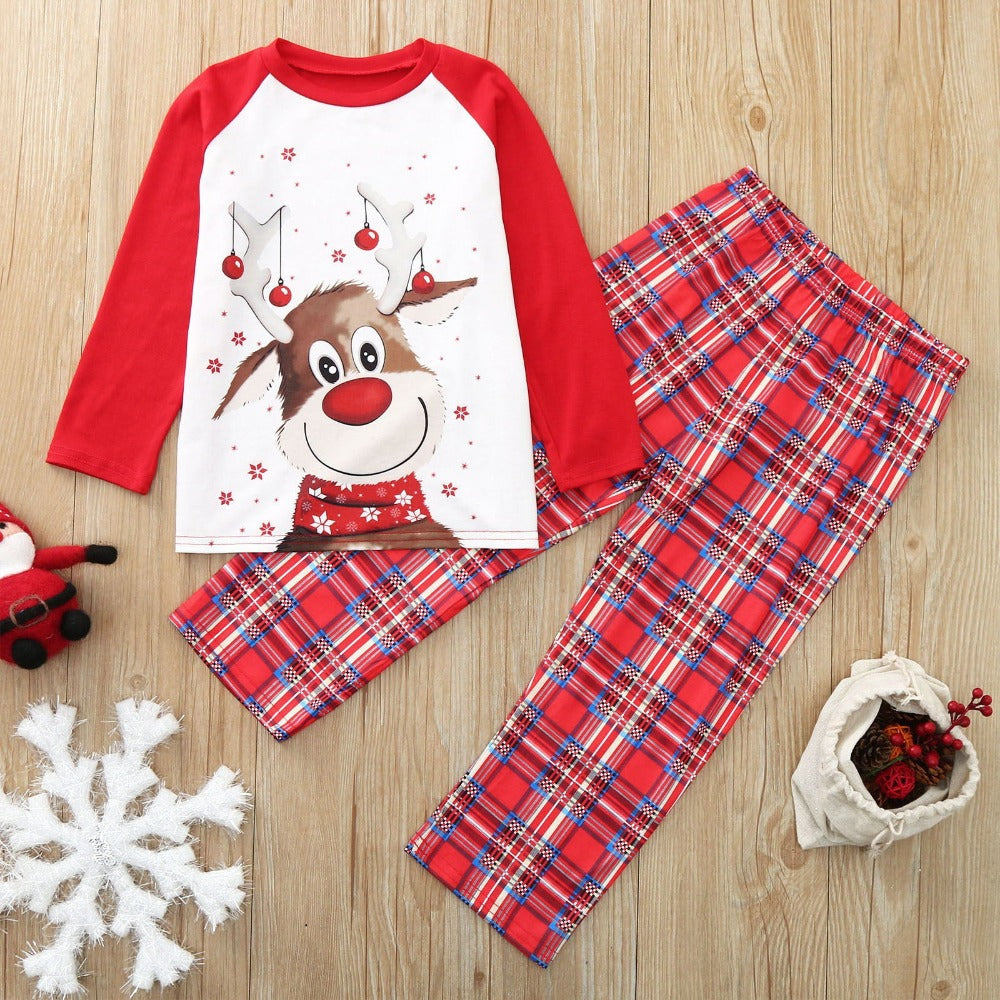 Deer Print Deco Gift Pajama Set