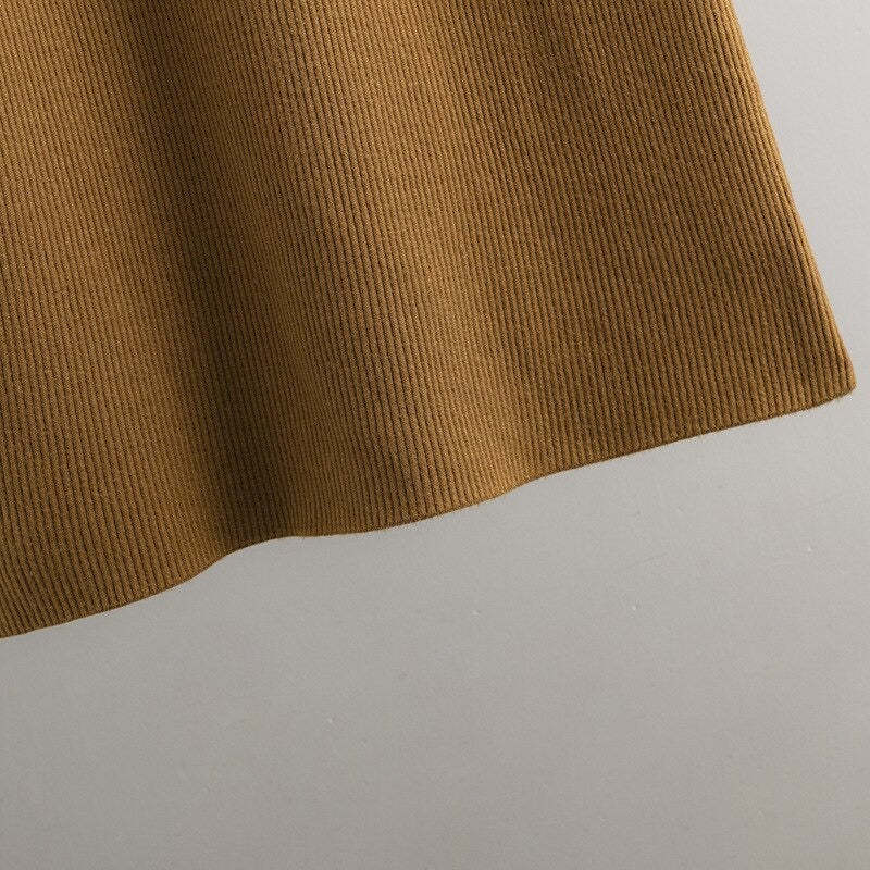 One-Piece Velvet Long Knit Sweater Dress For Women-Soco Hoodie