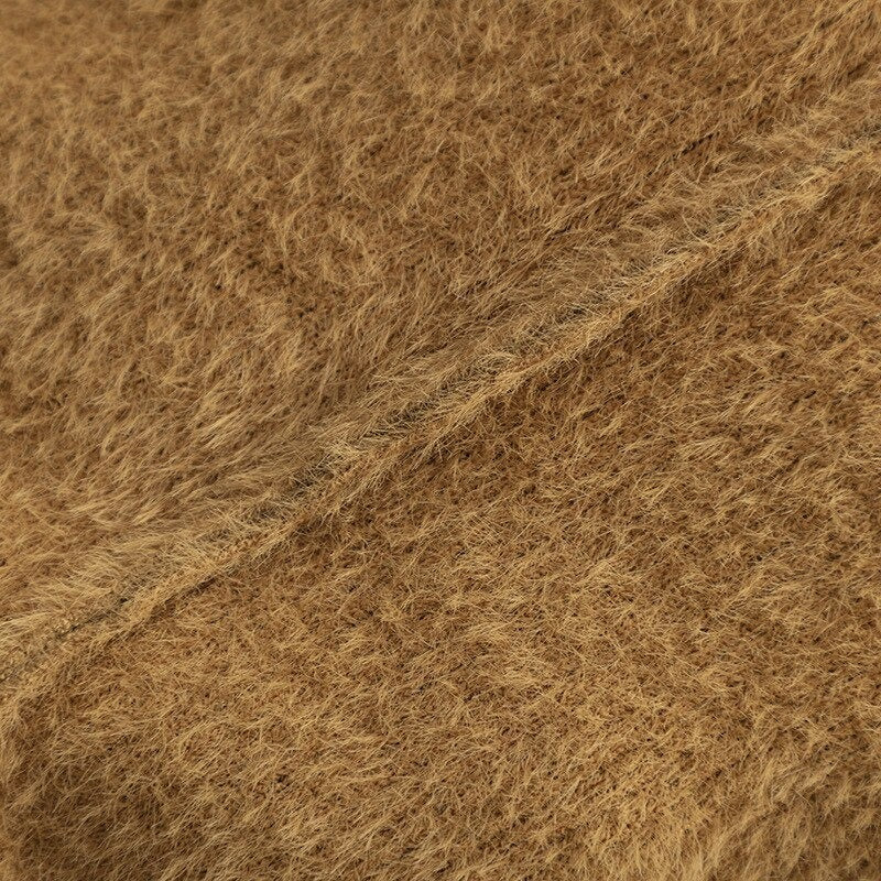 One-Piece Velvet Long Knit Sweater Dress For Women-Soco Hoodie