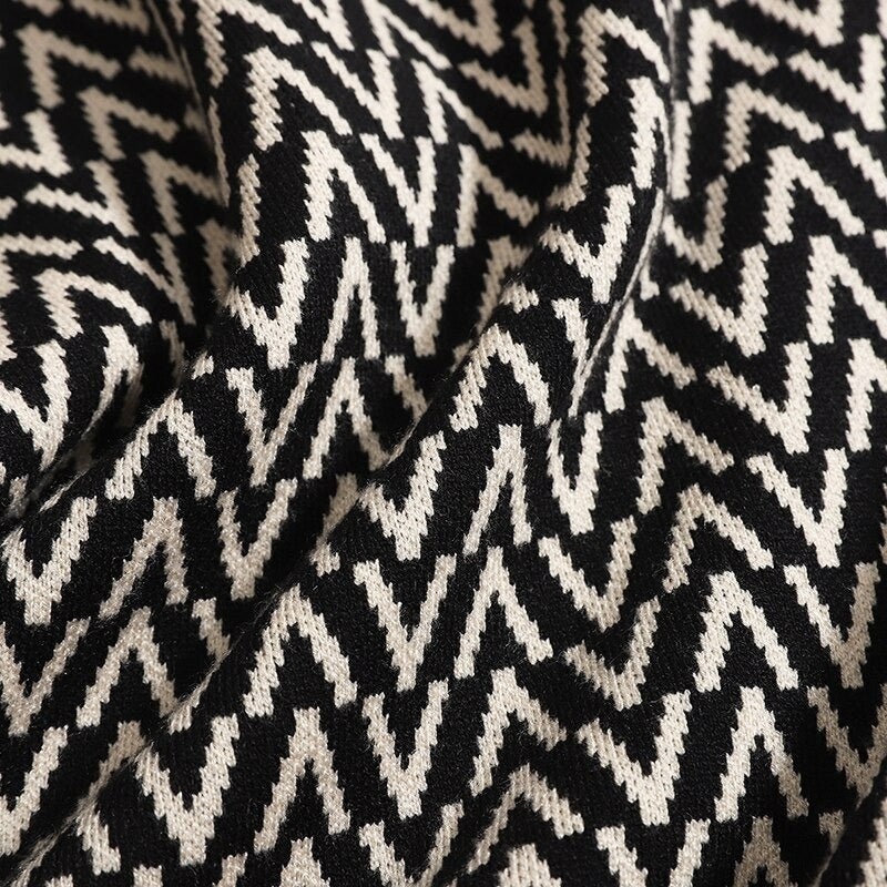 High Waist Doll Collar Pullover Tops Skirts Sets For Women-Soco Hoodie