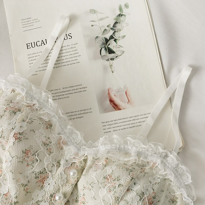 Vintage Lace Slim Warm Camisole Tops For Women-Soco Hoodie