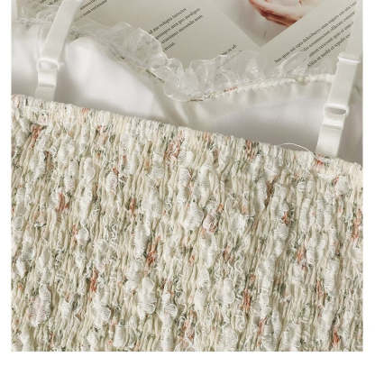 Vintage Lace Slim Warm Camisole Tops For Women-Soco Hoodie