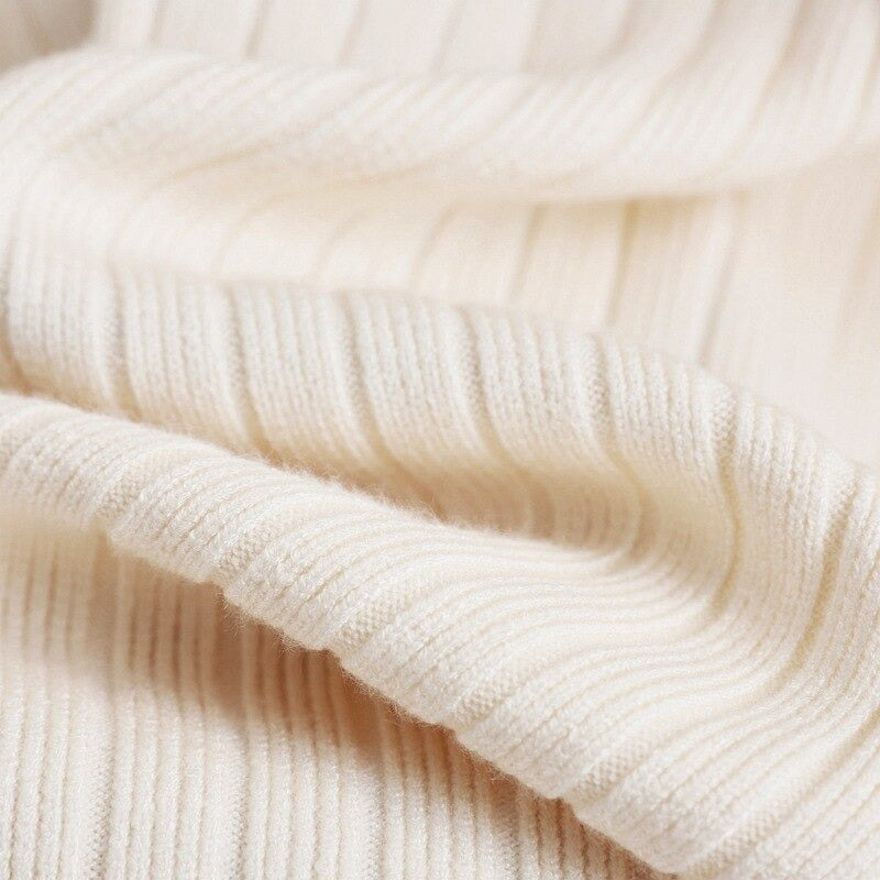 Warm Soft Thick Turtleneck Sweater Dress For Women-Soco Hoodie