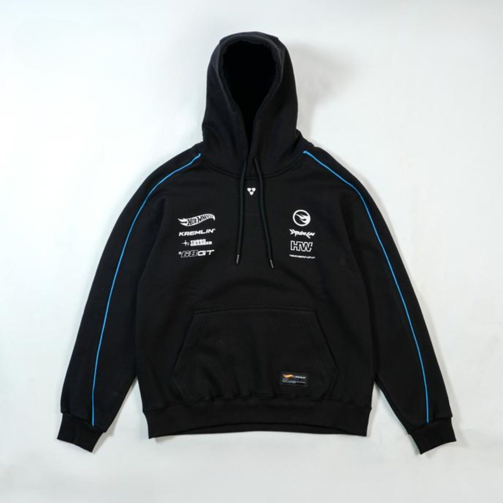 Hot Wheels x KRMLN Embroidered Sukajan Bomber Racing Jacket Pullover Hoodie