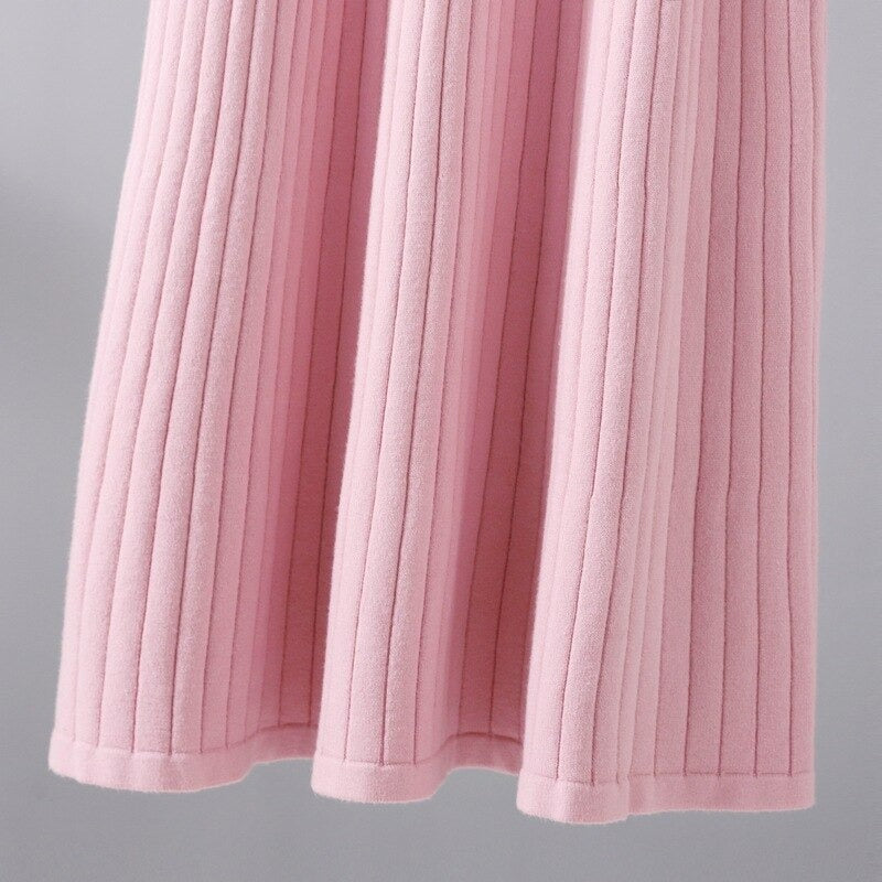 Long Knit Maxi Sweater Dress For Women-Soco Hoodie