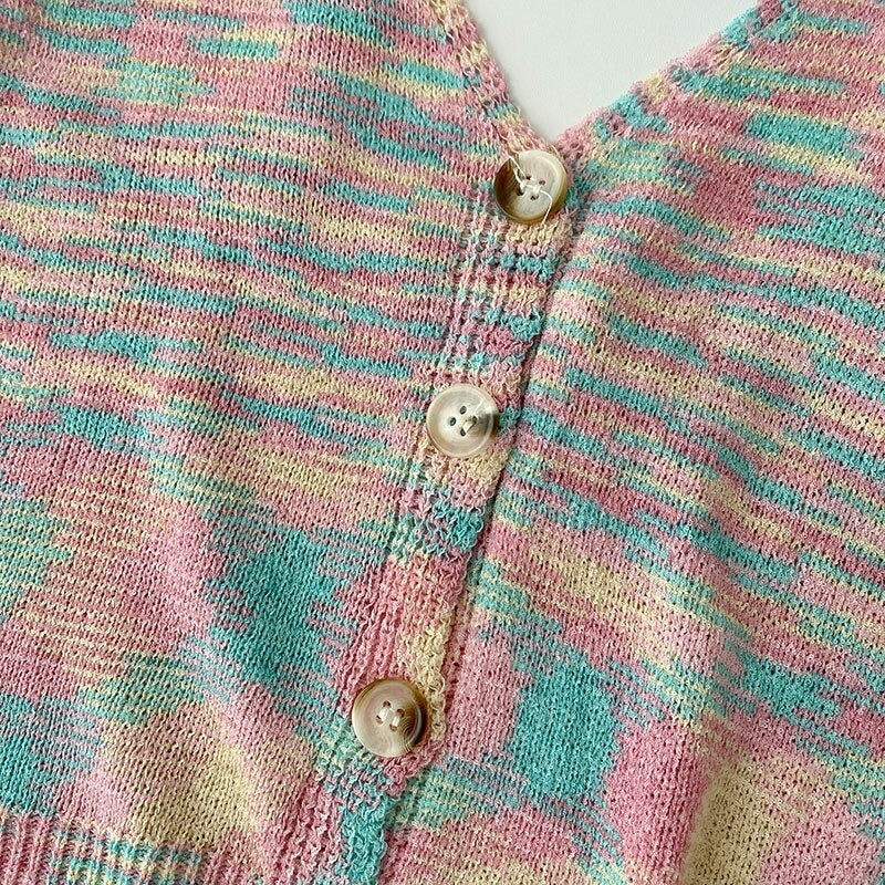 Women's Knitted Outerwear V Neck Tank Top-Soco Hoodie