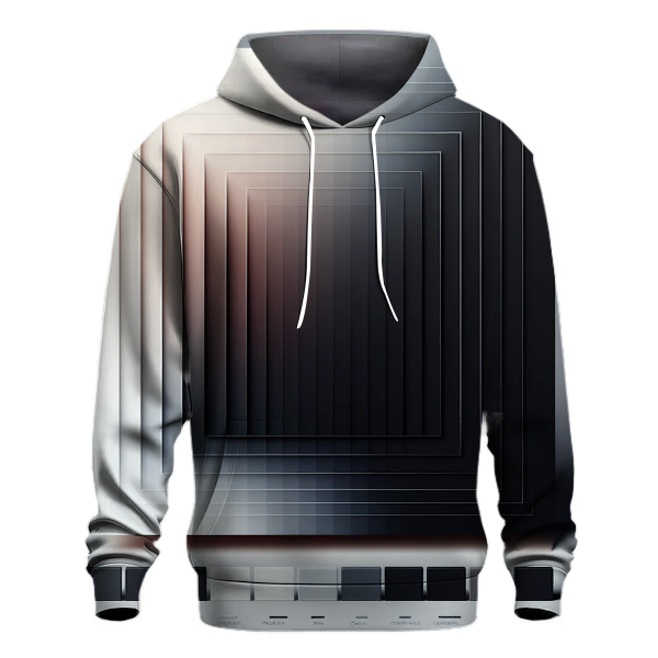 Bold Monochrome Fade Hoodie
